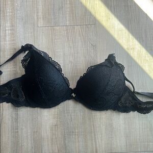 Elegant Black Lace Bra
